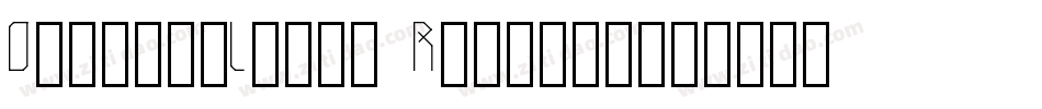 OutwestLight Regular字体转换